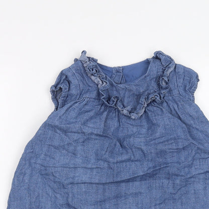 Marks and Spencer Baby Blue   A-Line  Size 18-24 Months