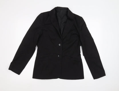 Mens UK Size S Distinctive Black Jacket