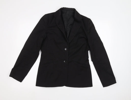 Mens UK Size S Distinctive Black Jacket