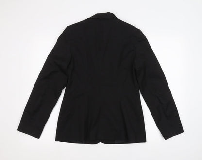 Mens UK Size S Distinctive Black Jacket
