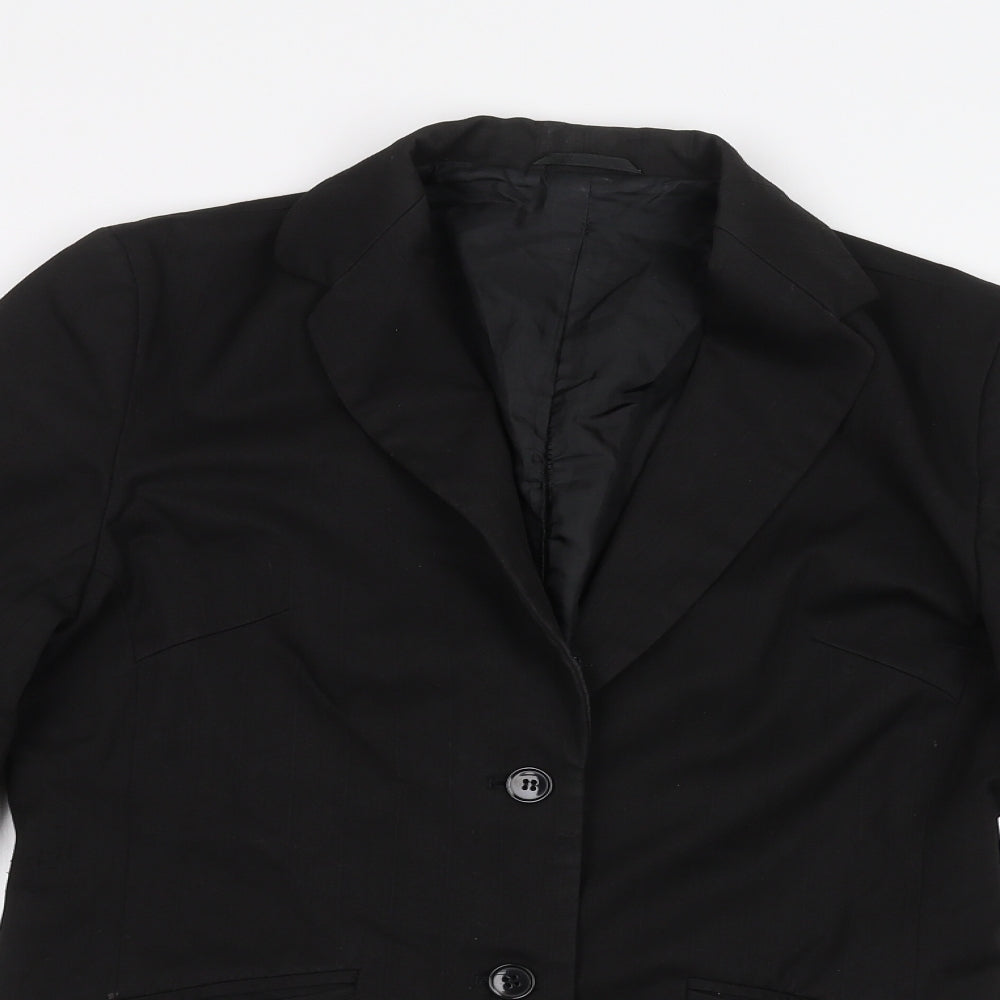 Mens UK Size S Distinctive Black Jacket