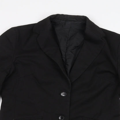 Mens UK Size S Distinctive Black Jacket