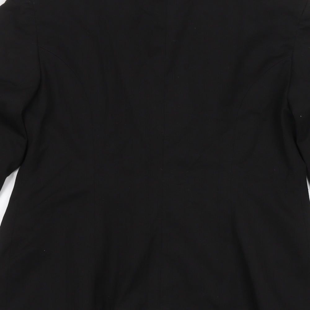 Mens UK Size S Distinctive Black Jacket