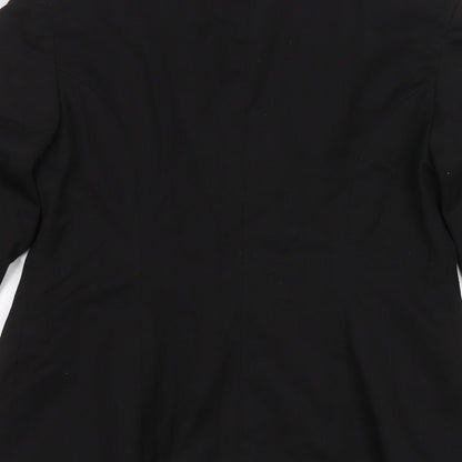 Mens UK Size S Distinctive Black Jacket