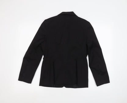 Mens UK Size S Distinctive Black Jacket