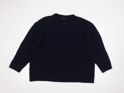 Womens UK Size L Red Herring Blue Pullover Jumper