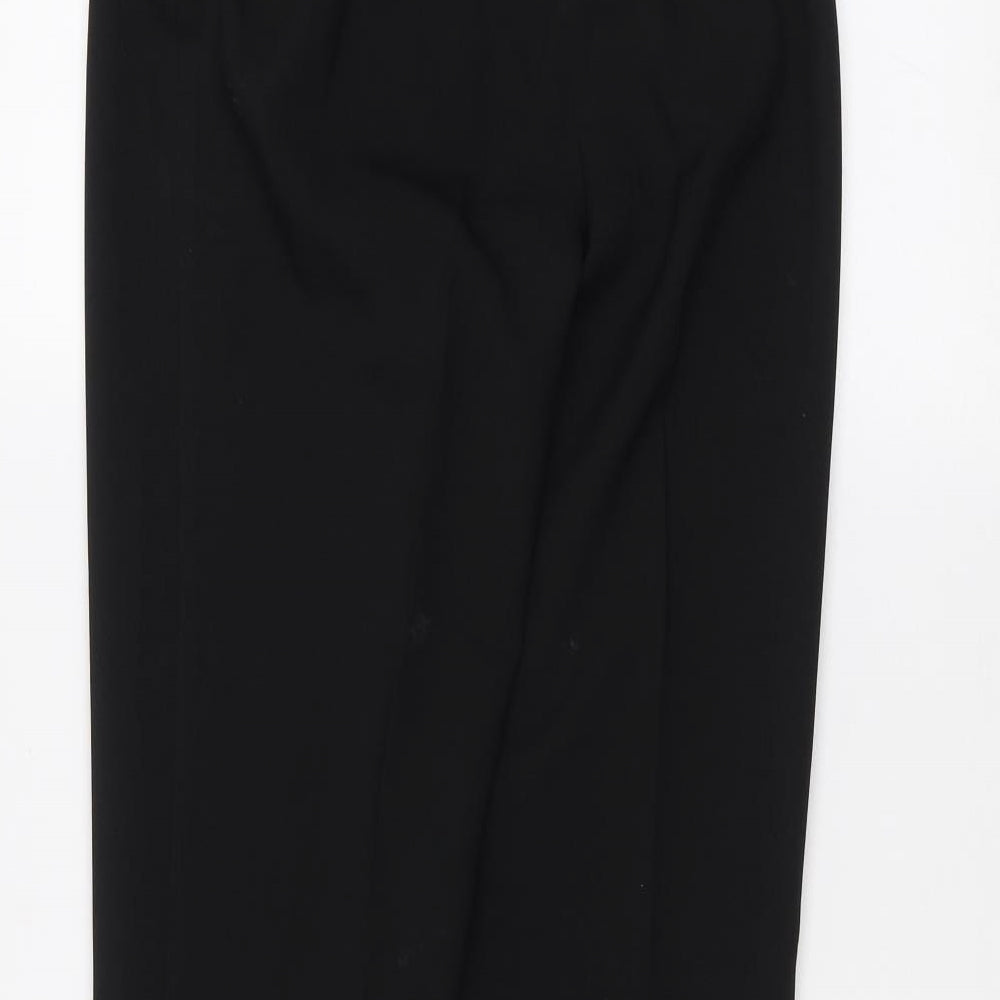 George Womens Black   Trousers  Size 8 L27 in