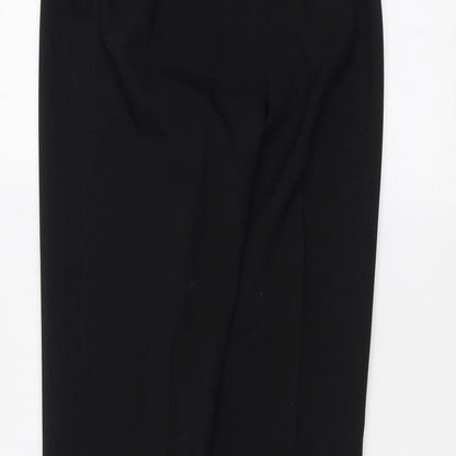 George Womens Black   Trousers  Size 8 L27 in