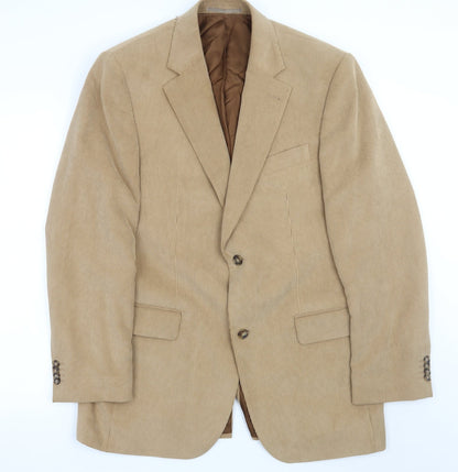 Mens UK Size 40 Carl Gross Regular Brown Suit Jacket