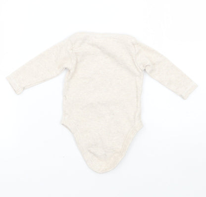 Nutmeg Baby Beige   Babygrow One-Piece Size 0-3 Months