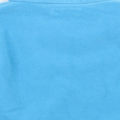 Kids zip Boys Blue   Pullover Jumper Size 2-3 Years