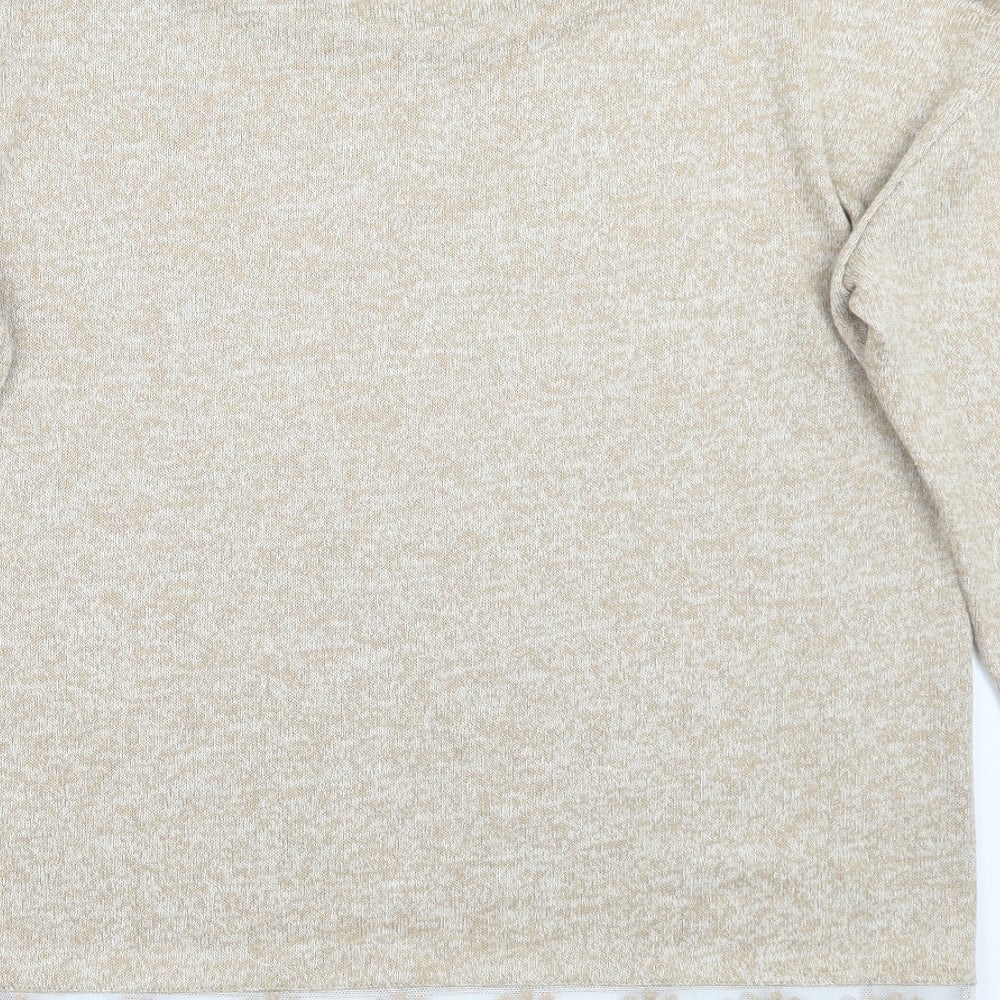 Womens UK Size 8 NEXT Beige Pullover Jumper