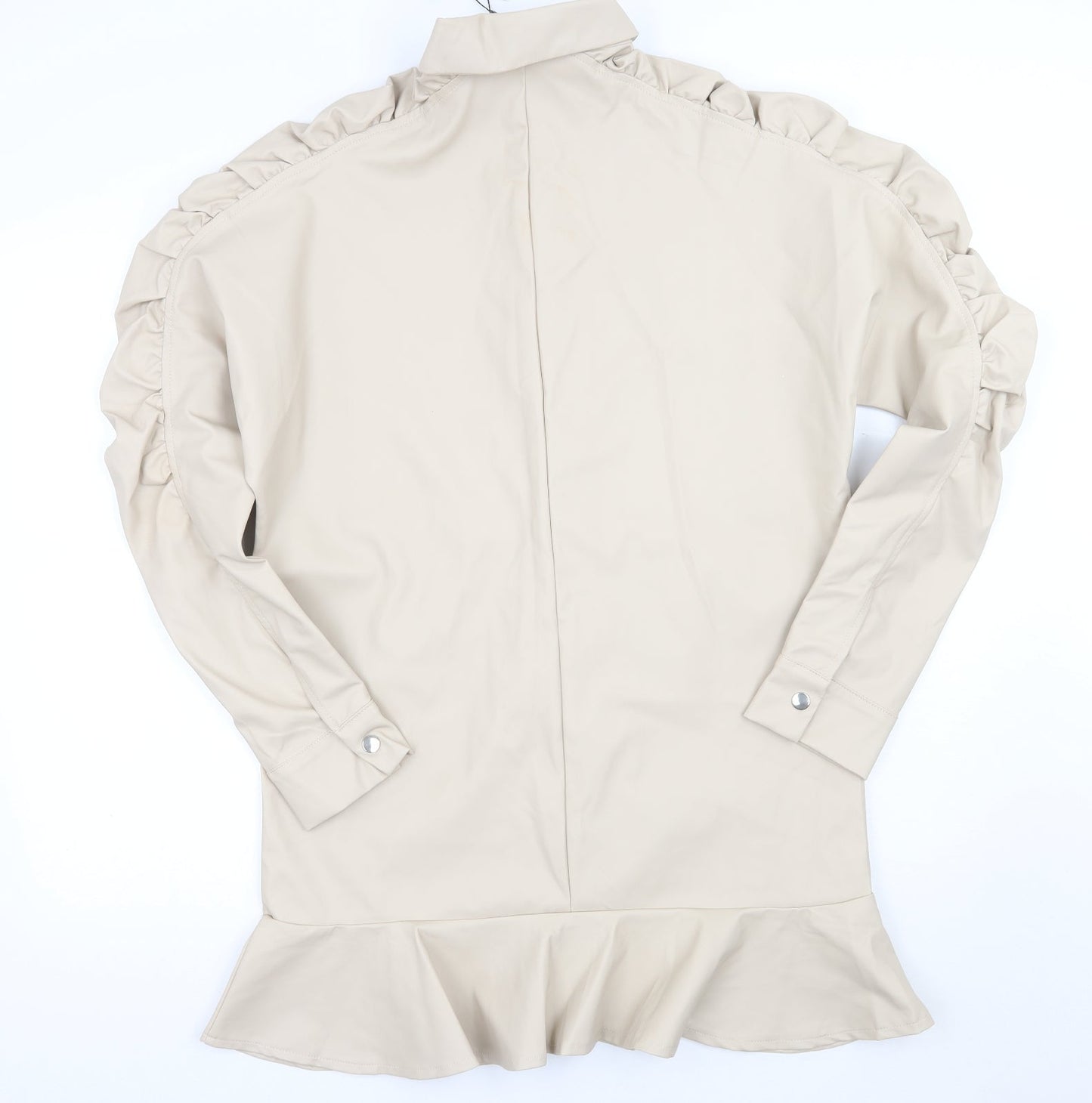 PRETTYLITTLETHING Womens Beige   A-Line  Size 10