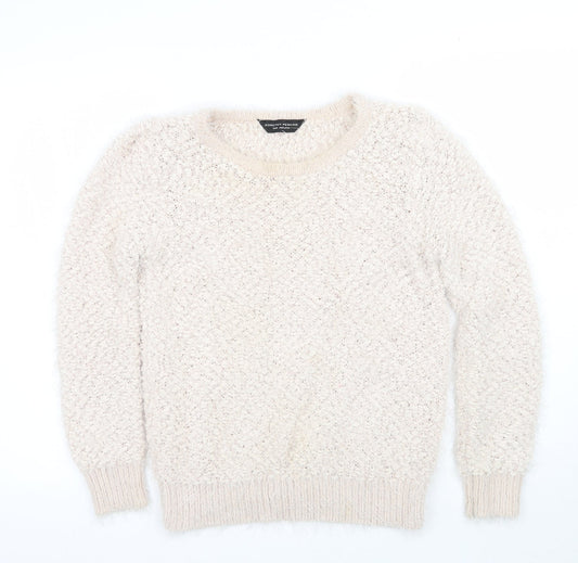Womens UK Size 12 Dorothy Perkins Ivory Pullover Jumper