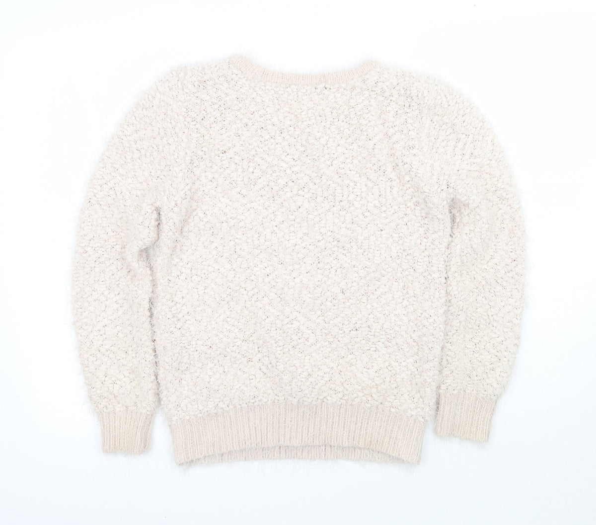 Womens UK Size 12 Dorothy Perkins Ivory Pullover Jumper