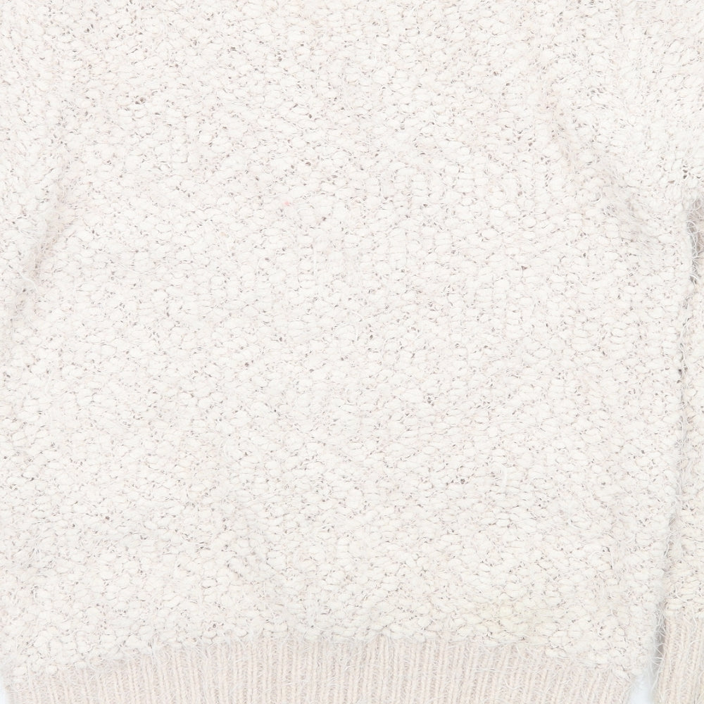 Womens UK Size 12 Dorothy Perkins Ivory Pullover Jumper