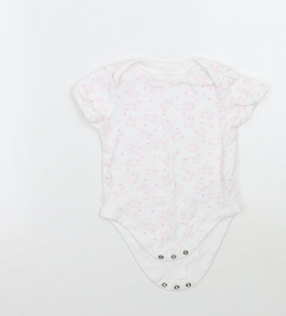 Tesco Girls  Geometric  Babygrow One-Piece Size 9-12 Months