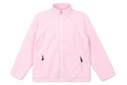 Womens UK Size L Preworn Pink Full Zip Jumper
