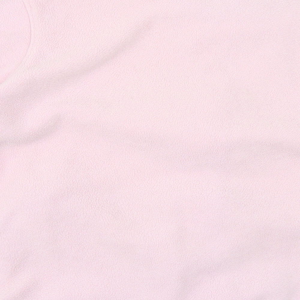Womens UK Size L Preworn Pink Full Zip Jumper