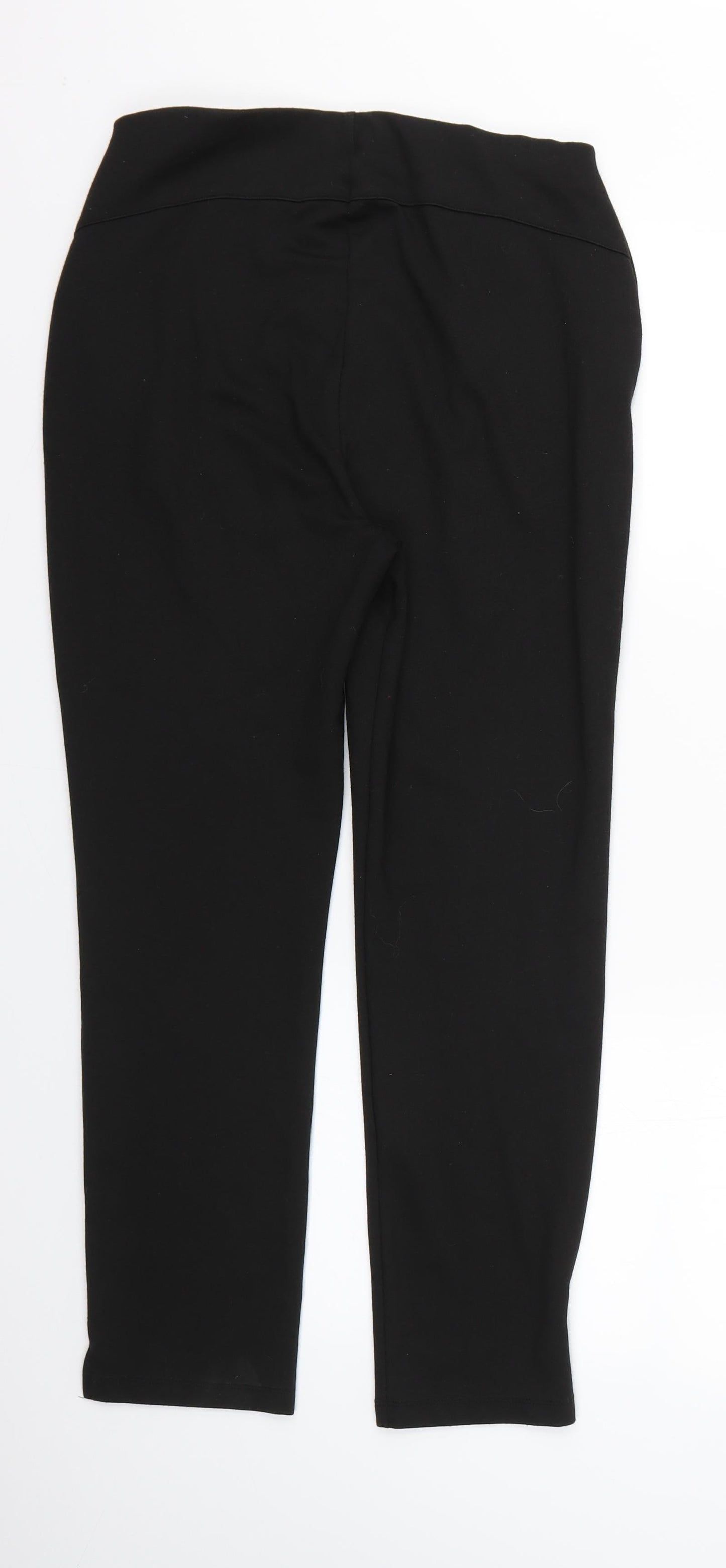 Womens UK Size 10 ASOS Regular Fit  Black Trousers