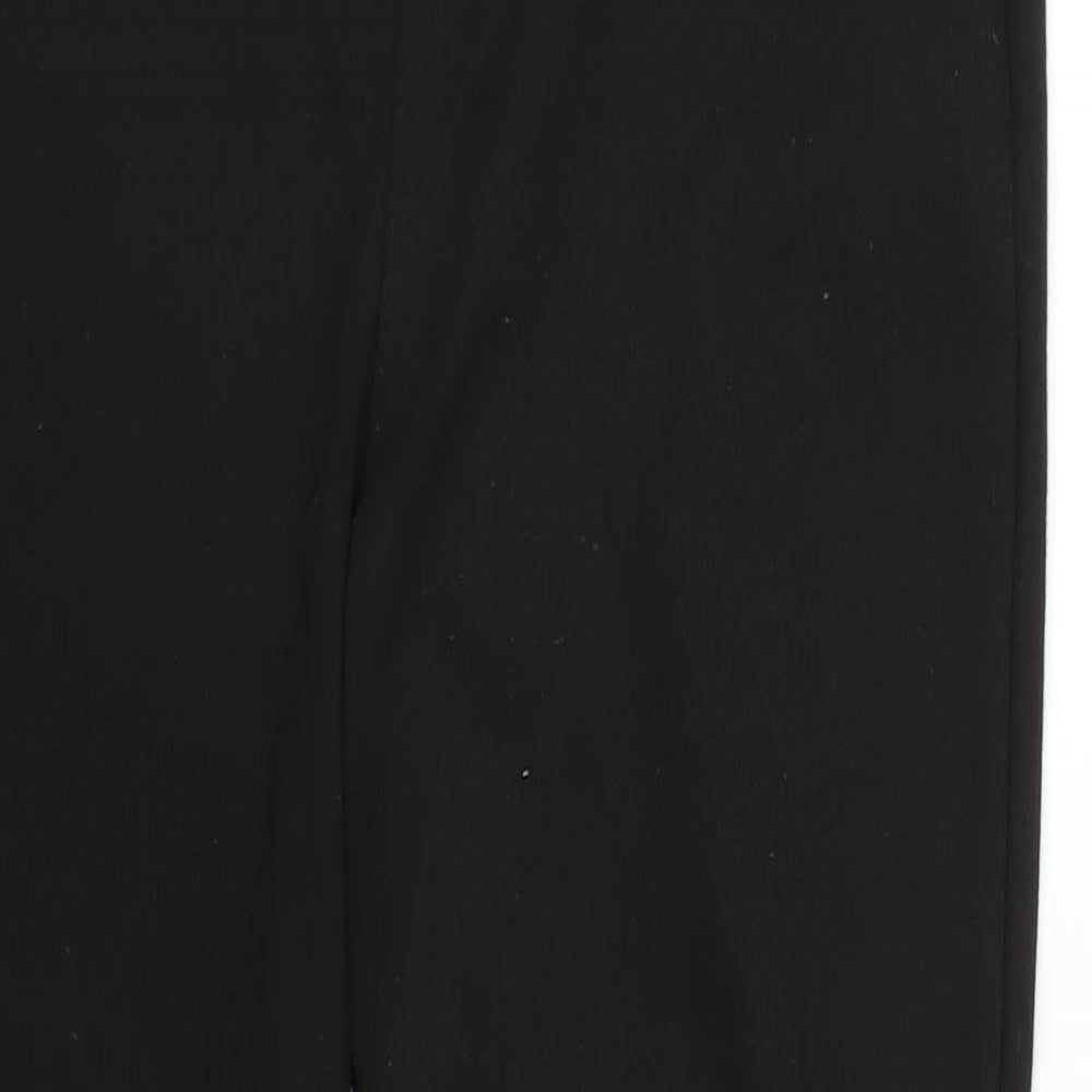 Womens UK Size 10 ASOS Regular Fit  Black Trousers