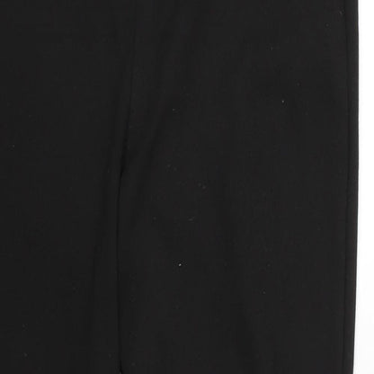 Womens UK Size 10 ASOS Regular Fit  Black Trousers
