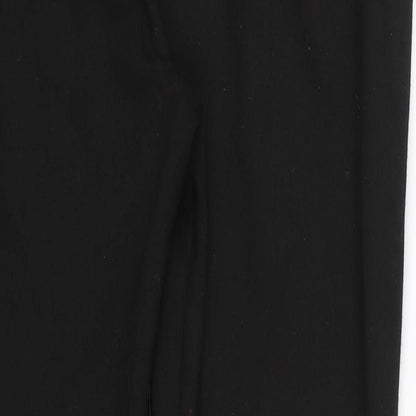 Womens UK Size 10 ASOS Regular Fit  Black Trousers