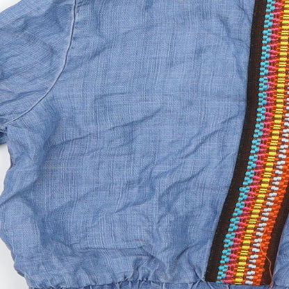 i love girls wear  Girls Blue   Basic Jacket Jacket Size 3 Years
