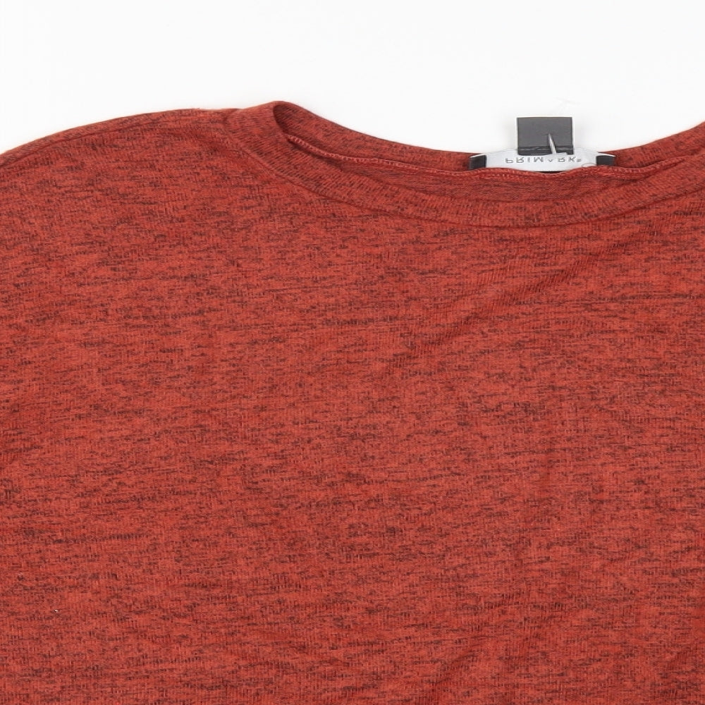 Primark Womens Orange   Basic Blouse Size 6