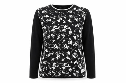 Womens UK Size M Preworn Black Pullover Jumper