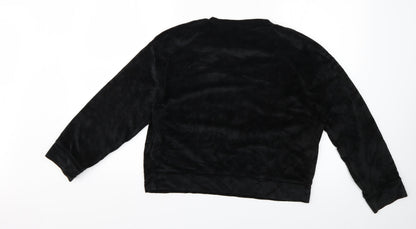 Womens UK Size M Zara Black Pullover Jumper
