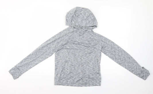 souluxe Boys Grey   Pullover Hoodie Size 10-11 Years