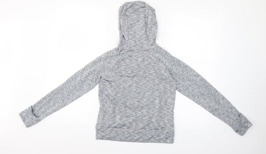 souluxe Boys Grey   Pullover Hoodie Size 10-11 Years