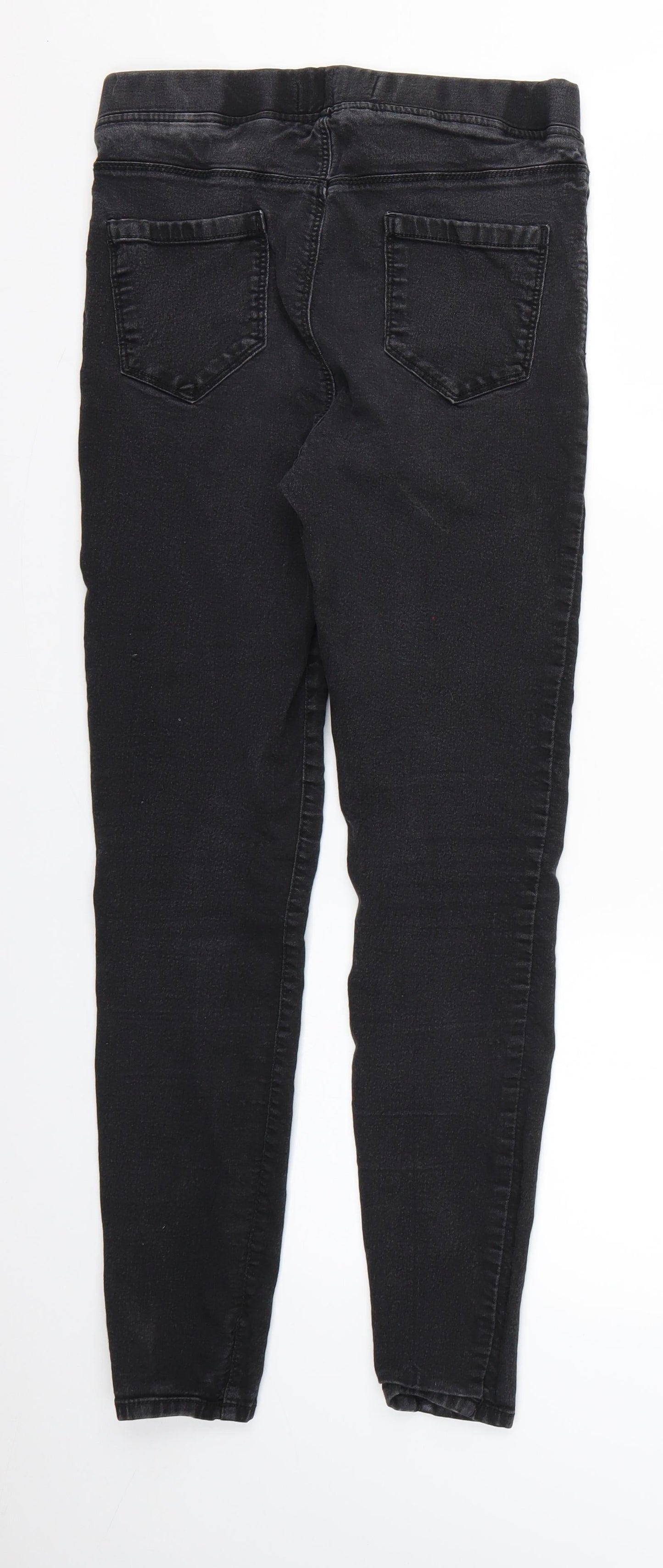 pep&co Womens Black   Mom Jeans Size 10 L35 in