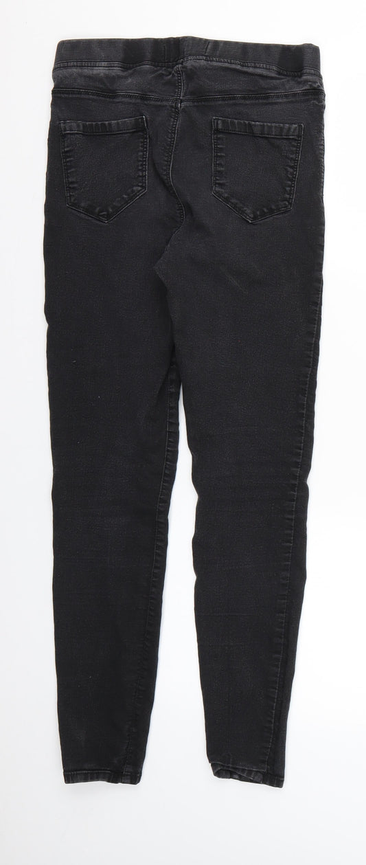 pep&co Womens Black   Mom Jeans Size 10 L35 in