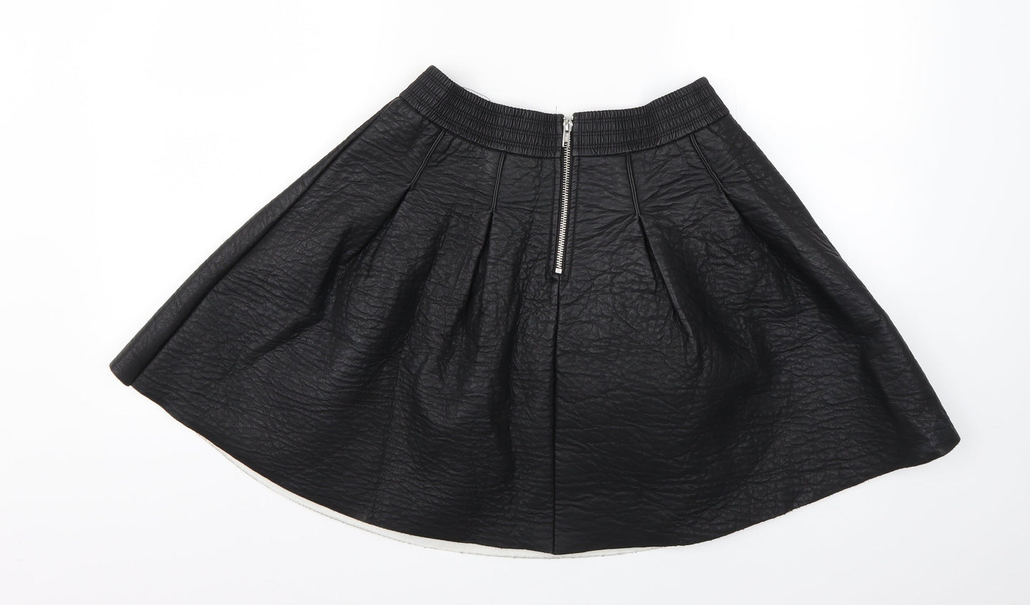 H&M Womens Black   Flare Skirt Size 12