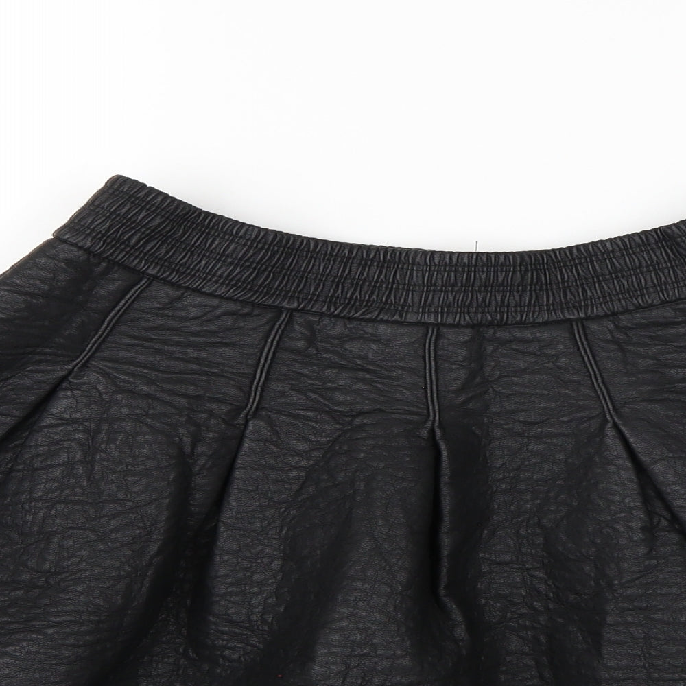 H&M Womens Black   Flare Skirt Size 12