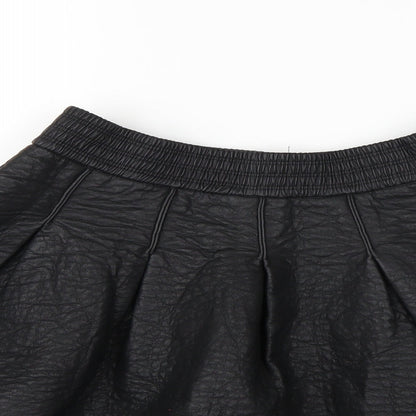 H&M Womens Black   Flare Skirt Size 12