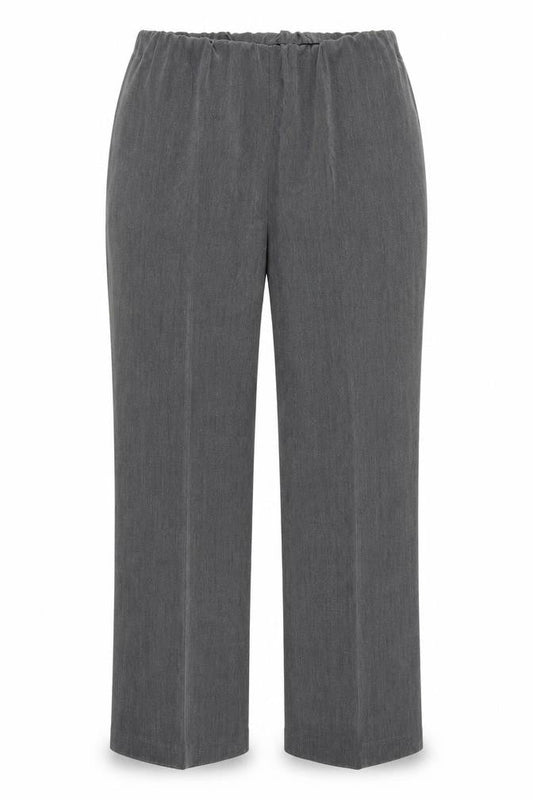 Womens UK Size 12 Bonmarché Regular Fit  Grey Trousers