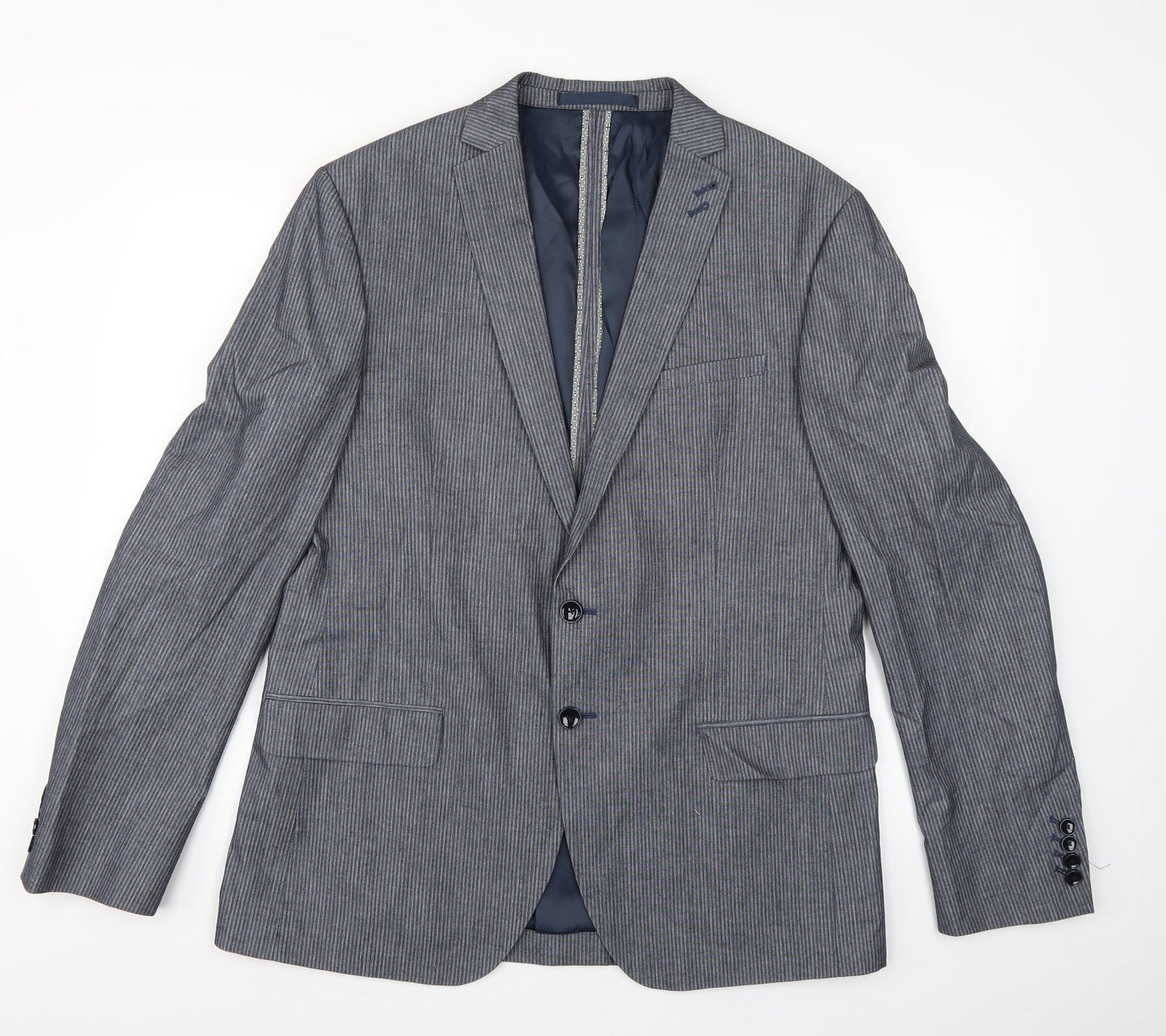 Mens UK Size L Marks and Spencer Regular Grey Suit Jacket
