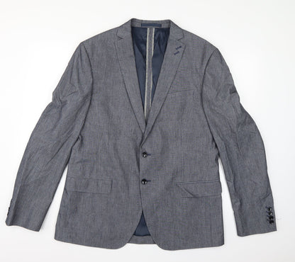 Mens UK Size L Marks and Spencer Regular Grey Suit Jacket