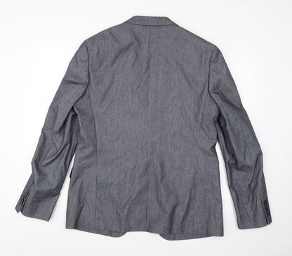 Mens UK Size L Marks and Spencer Regular Grey Suit Jacket