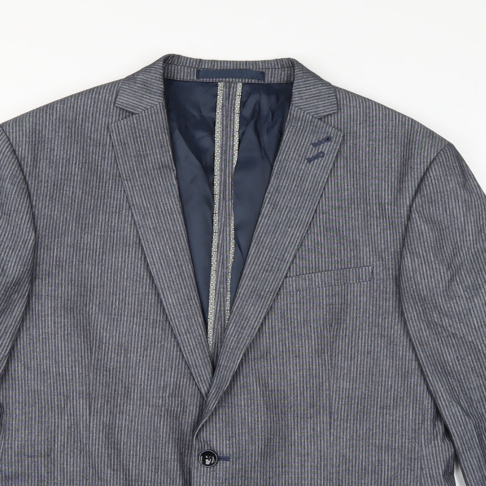 Mens UK Size L Marks and Spencer Regular Grey Suit Jacket