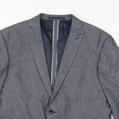 Mens UK Size L Marks and Spencer Regular Grey Suit Jacket