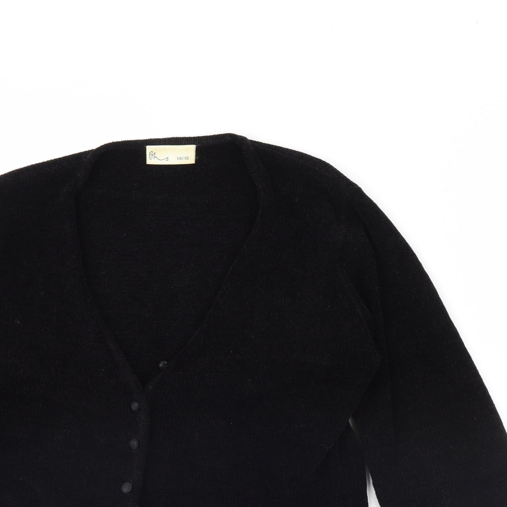 Womens UK Size 14 BHS Black Jacket
