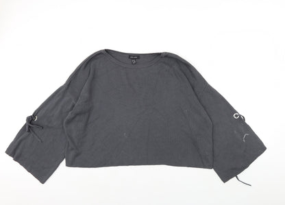 Womens UK Size 16 New Look Grey Pullover Jumper