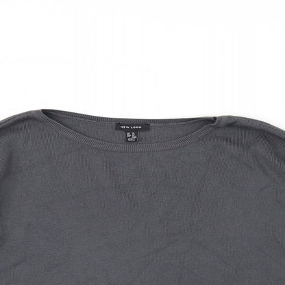 Womens UK Size 16 New Look Grey Pullover Jumper