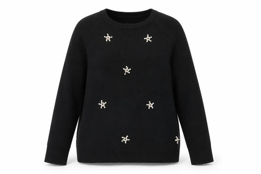 Womens UK Size 16 B you Black Pullover Jumper