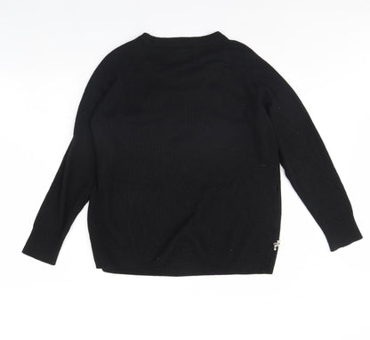 B you Womens Black   Pullover Jumper Size 16