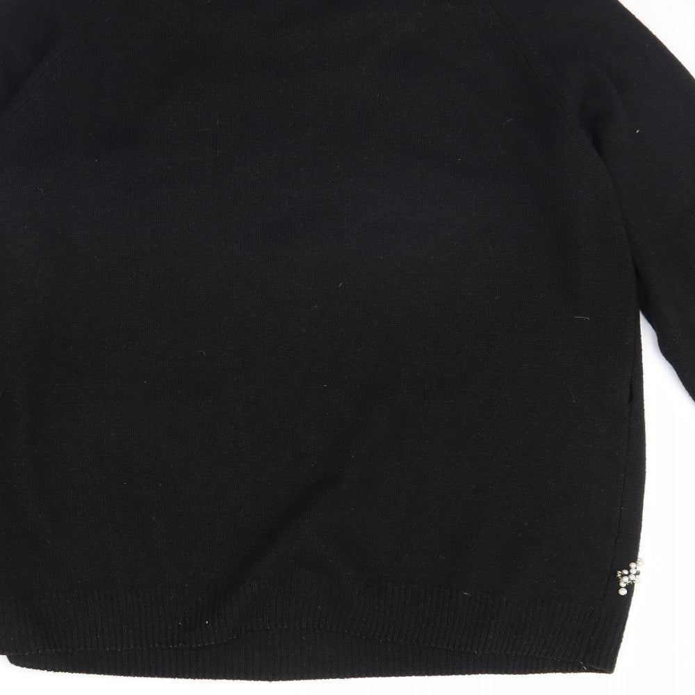 B you Womens Black   Pullover Jumper Size 16